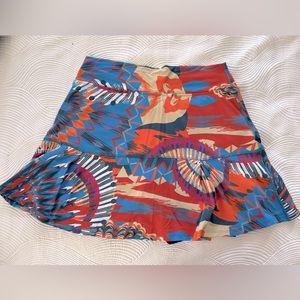 Dona Jo- geometric print pickleball/tennis/ golf skirt